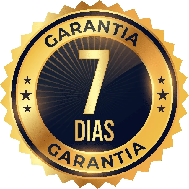 Selo de 7 dias de garantia incondicional